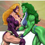 She-Hulk - Titania Face-Off