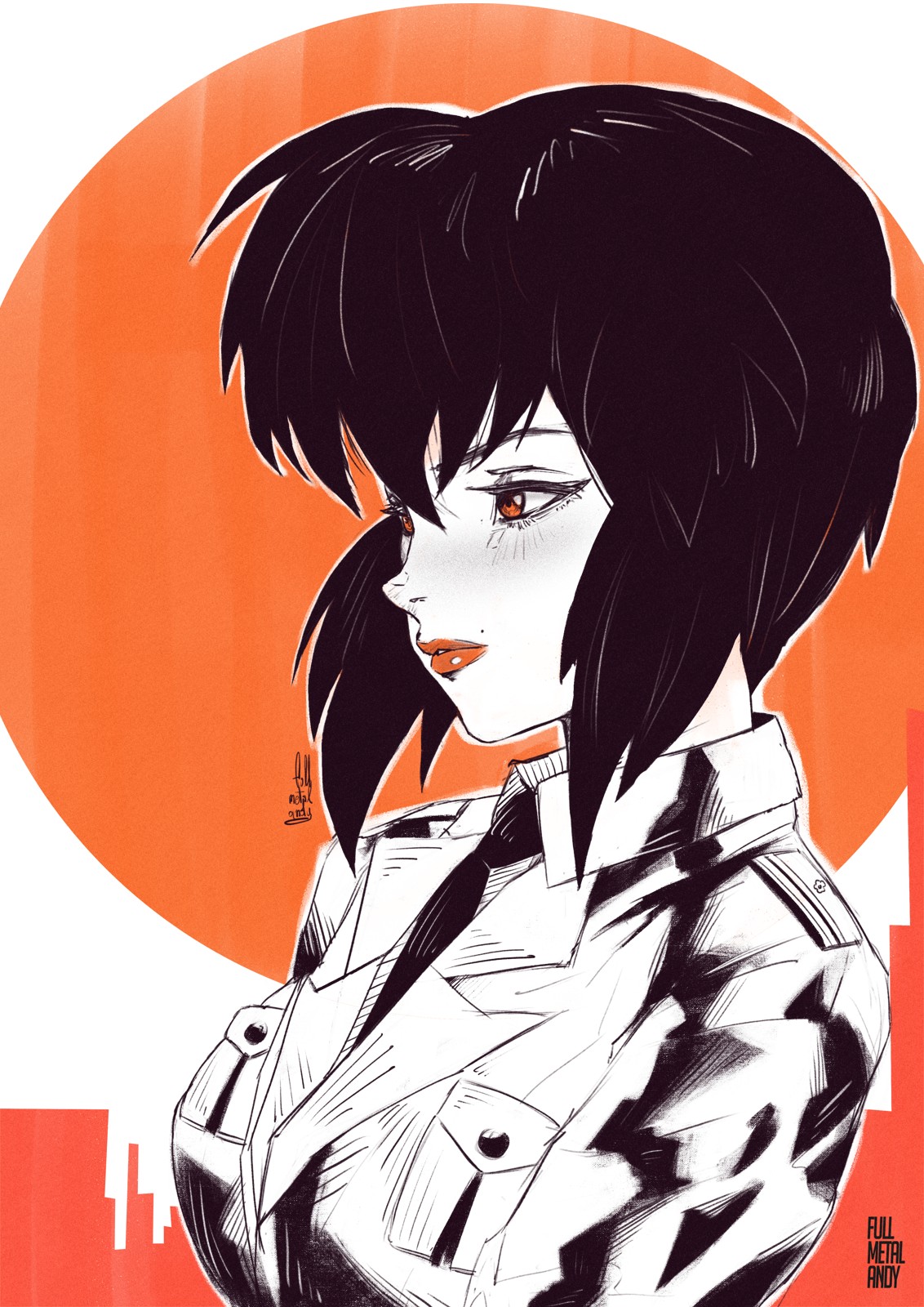 practicas-simple-line Manga Colors 01 Major Motoko
