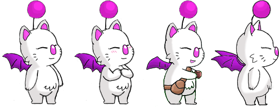 Kiki the Moogle Poses