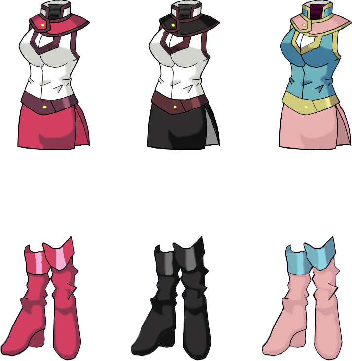 Duel Academy Uniforms Part 2