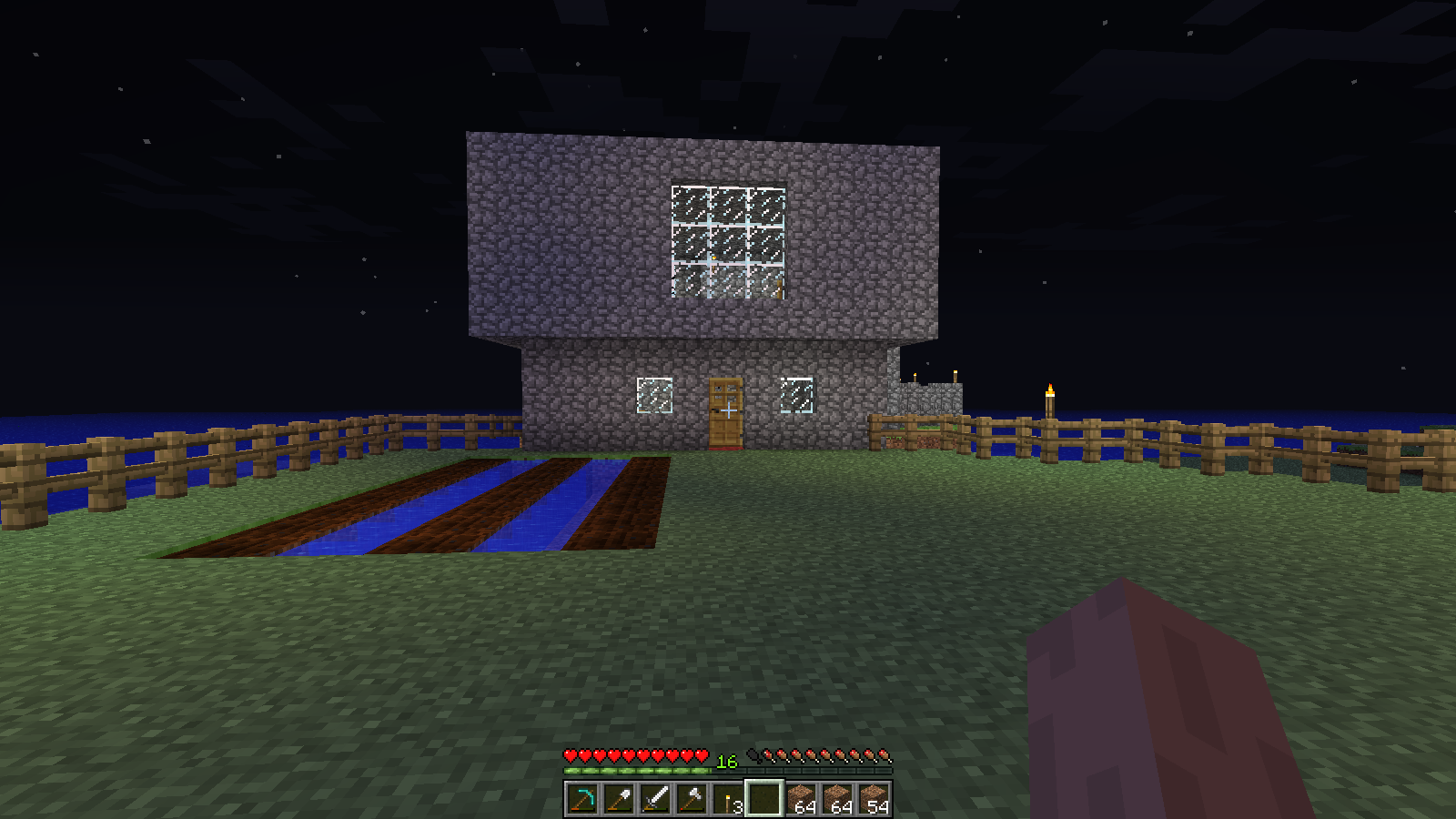 Minecraft House Front