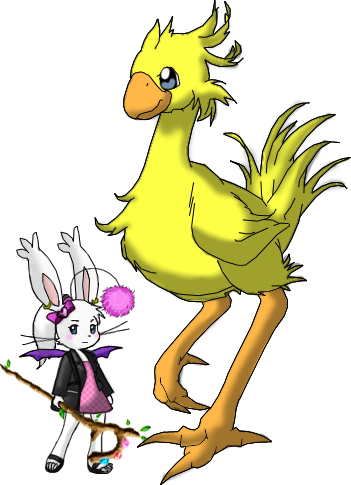 Kiki and Chocobo