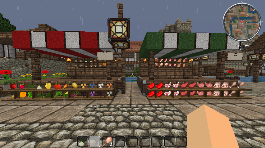 Minecraft Market Stalls