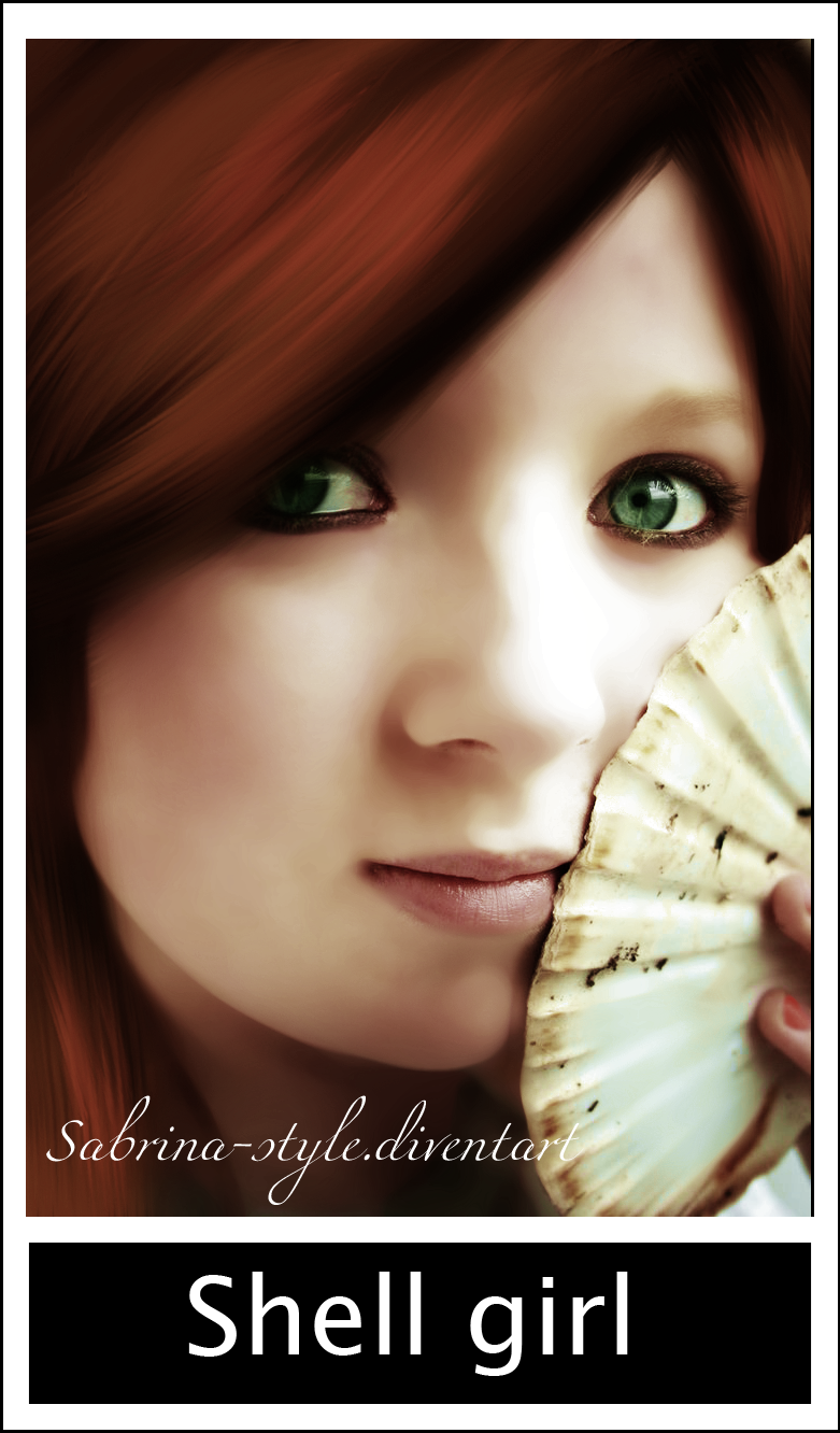 the shell girl by Sabrina-style on DeviantArt