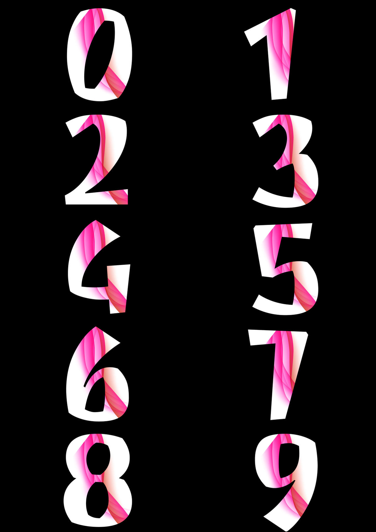 Google Numbers Deviantart Numbers by EnochPaul on DeviantArt