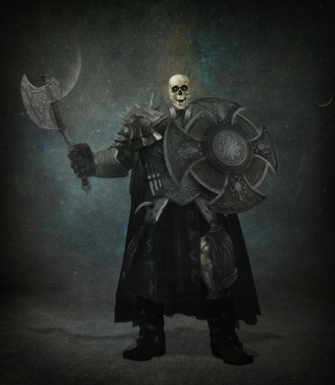 Skeleton beast warrior by daveyboygales on DeviantArt
