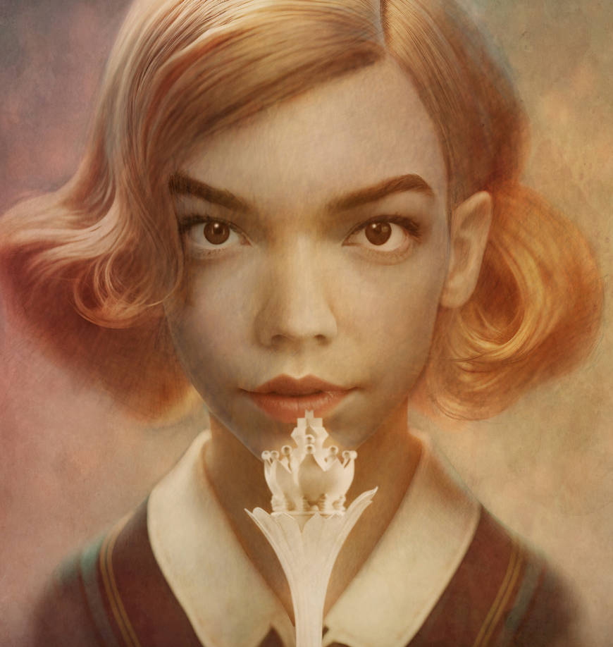 Portrait of Anya Taylor-Joy by daveyboygales on DeviantArt