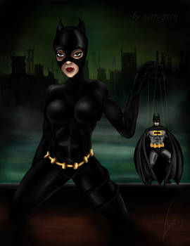 In the claws of catwoman