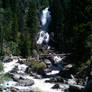 Waterfall in the mountains