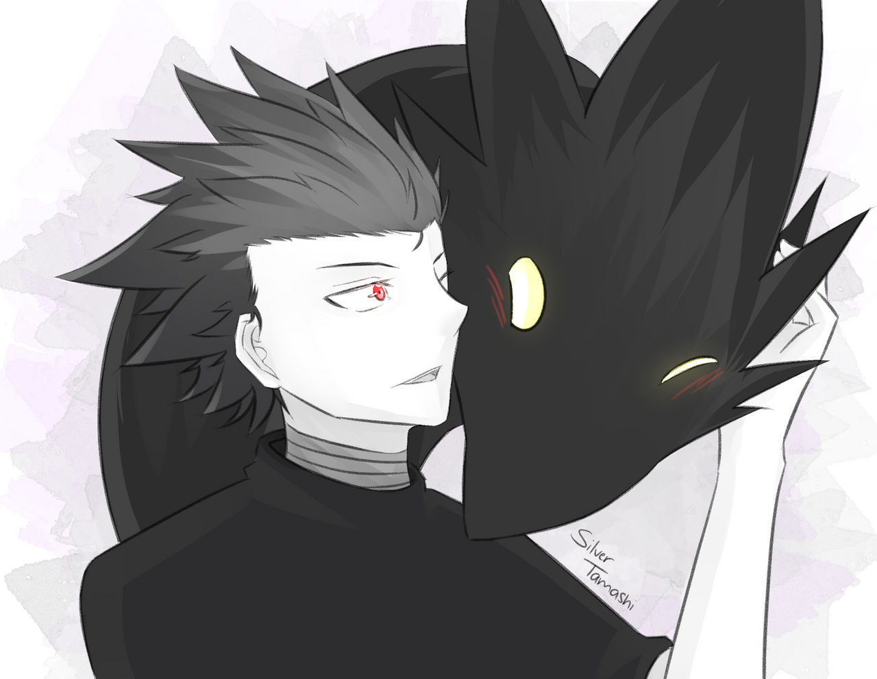 Human Tokoyami by SilverTamashi on DeviantArt
