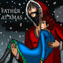 Father At Xmas Art Request