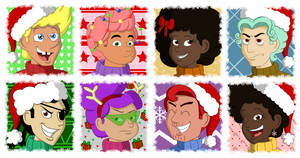 SpongeBob Musical Christmas Icons