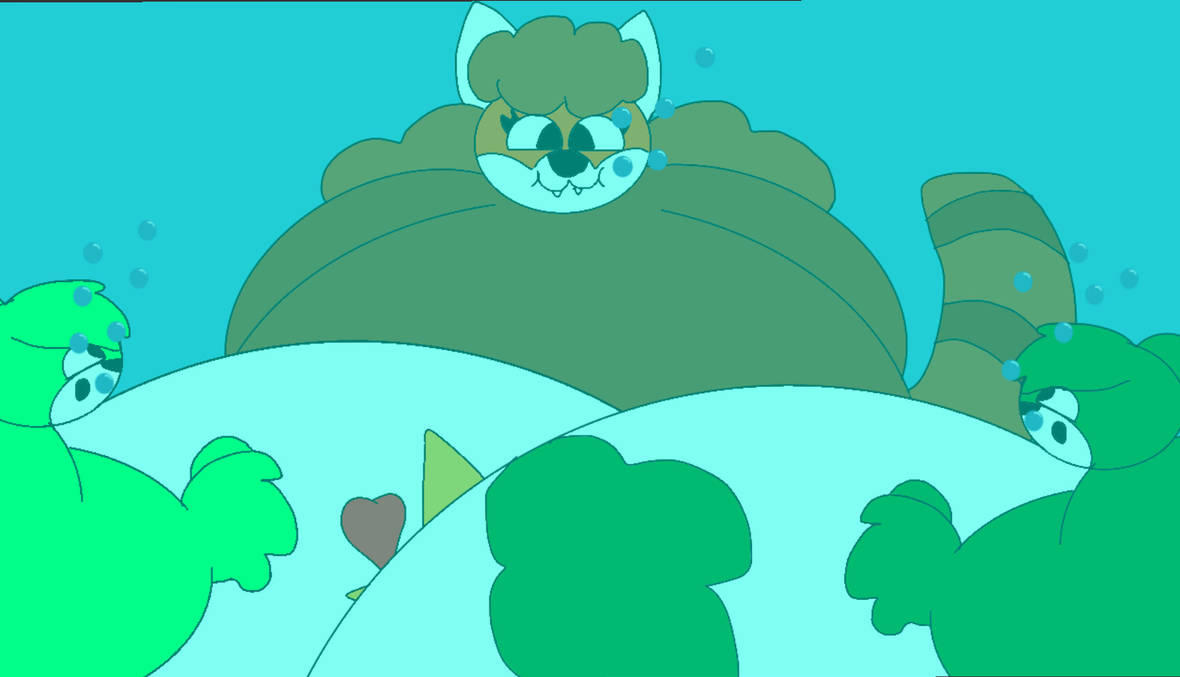 Encountering Ruby while swimming underwater by chrisiscool34889 on ...