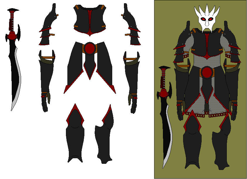 Deviantart Pack Armor Armor Set by Veshted on DeviantArt