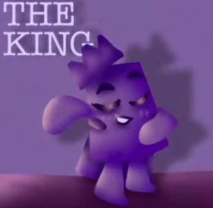 THE KING! (Colourblock Purple) by LaiLife on DeviantArt