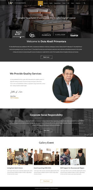 DAP corporate website