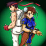 Chun-li x Ryu