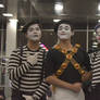 Bomb Voyage and his mime goons