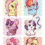 Ham-ham Ponies Poster