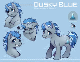 Dusky Blue : Reference sheet