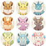 Eevees - Buttons