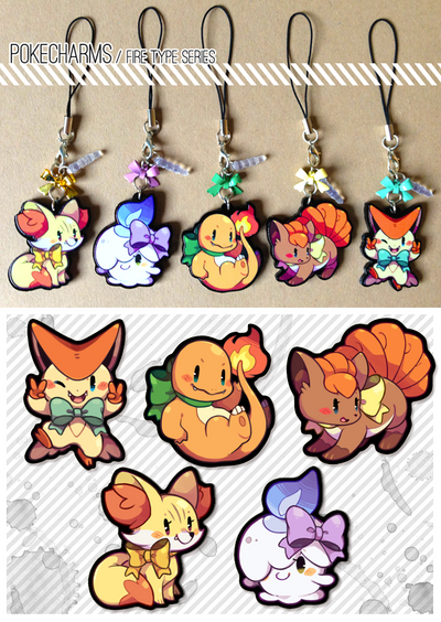 Pokecharms - Fire type