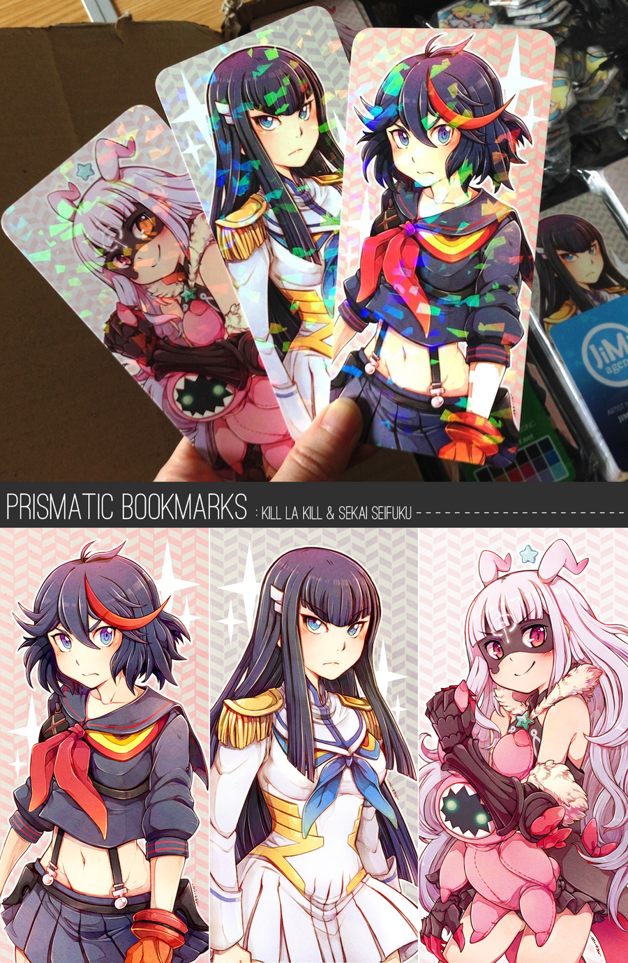 Prismatic bookmark series 1