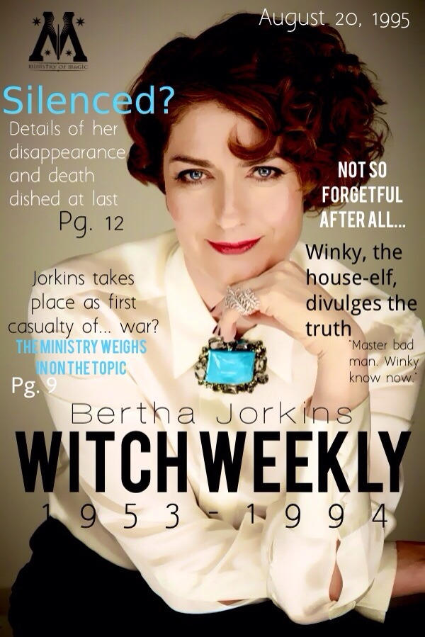 Bertha Jorkins by LittleFics on DeviantArt