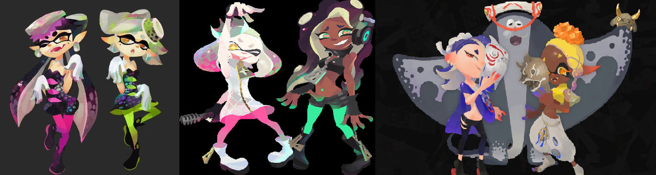 Splatoons Jr All idols of splatoon by JadeCrystalStaring on DeviantArt