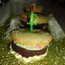 Burger Cupcakes