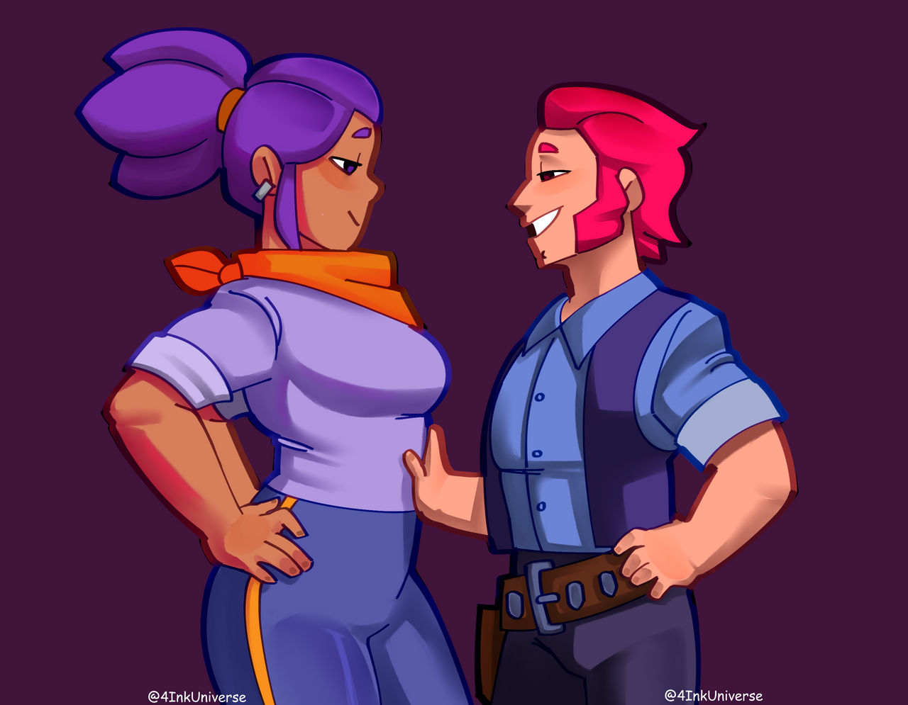 Shelly X Colt by 4ink on DeviantArt