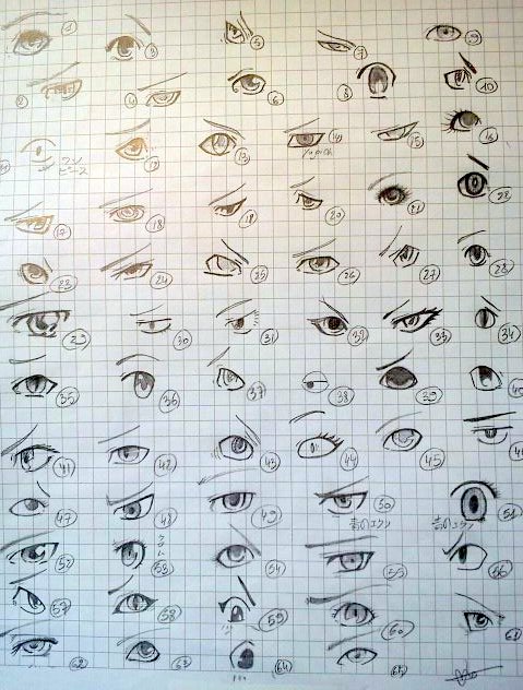 65 Manga Eyes