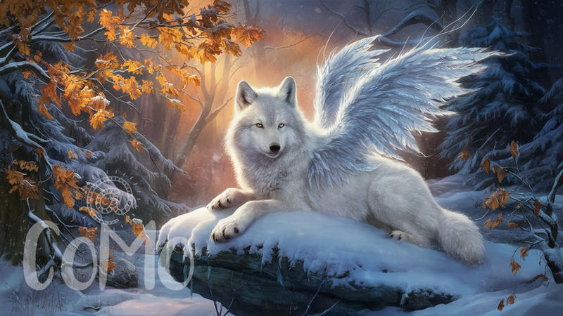 Magic Wolf 01 by C0M024 on DeviantArt