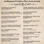 20 Reasons Jesus is God