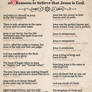 Jesus is God - 20 Reasons