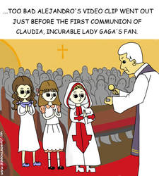 First Communion of Little Gaga