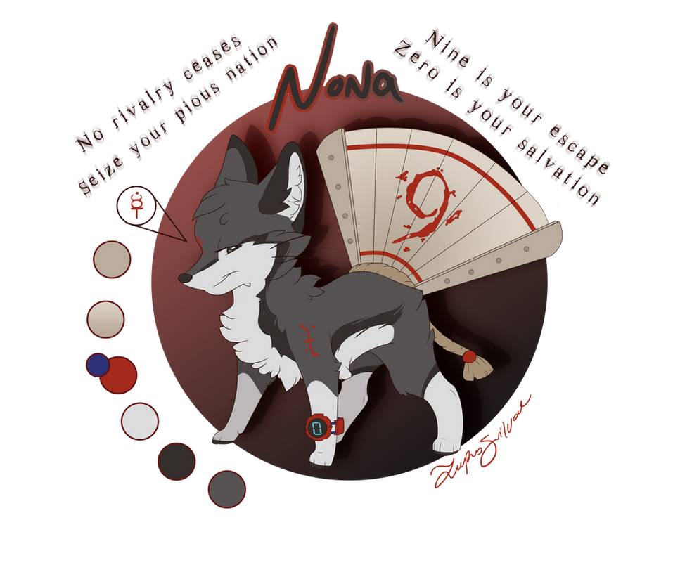Nona - The Nonary Game Foxfan by LupusSilvae on DeviantArt