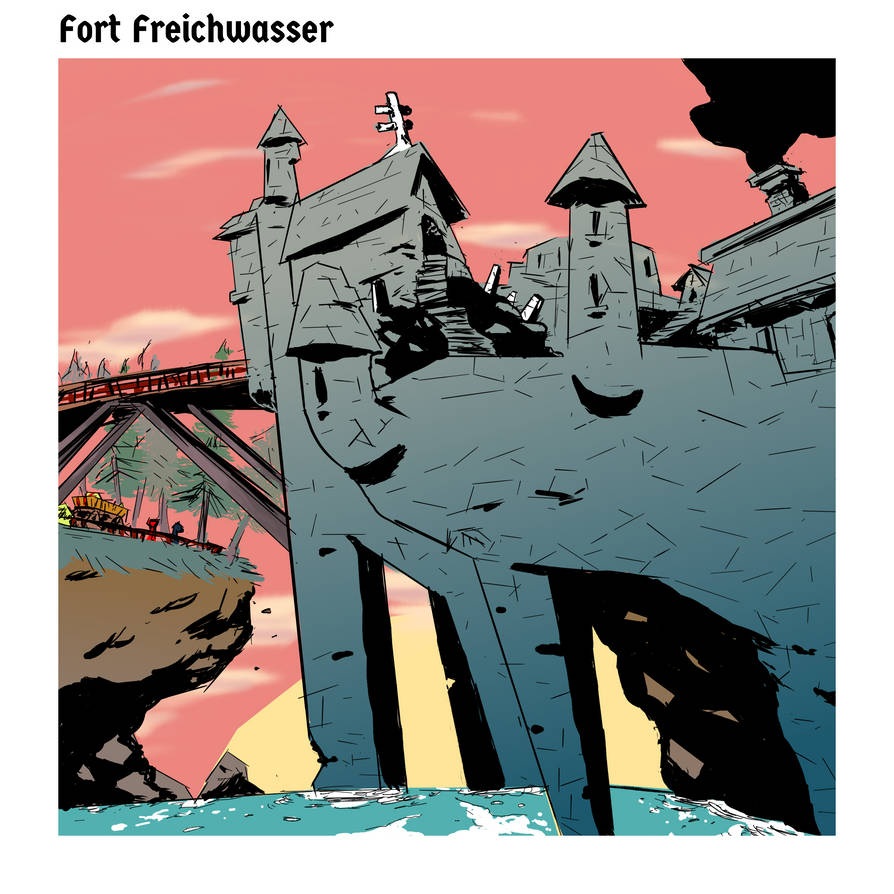 Border Fort by drawdungeon on DeviantArt