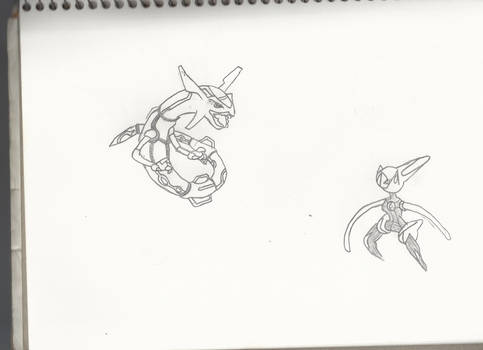pokemon rayquaza and deoxys