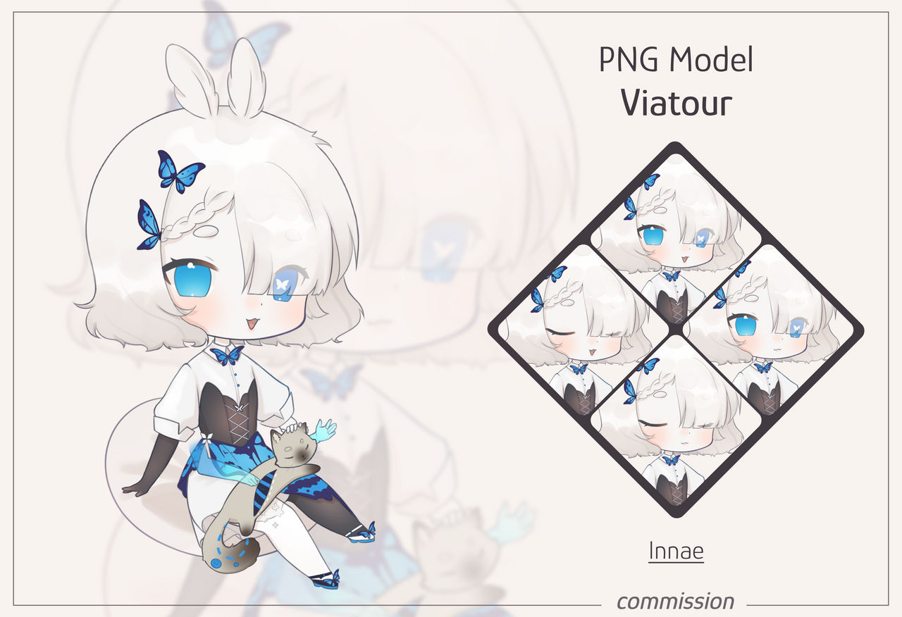 Okcode Chibi Model chibi PNG Model commission by innaeko on DeviantArt