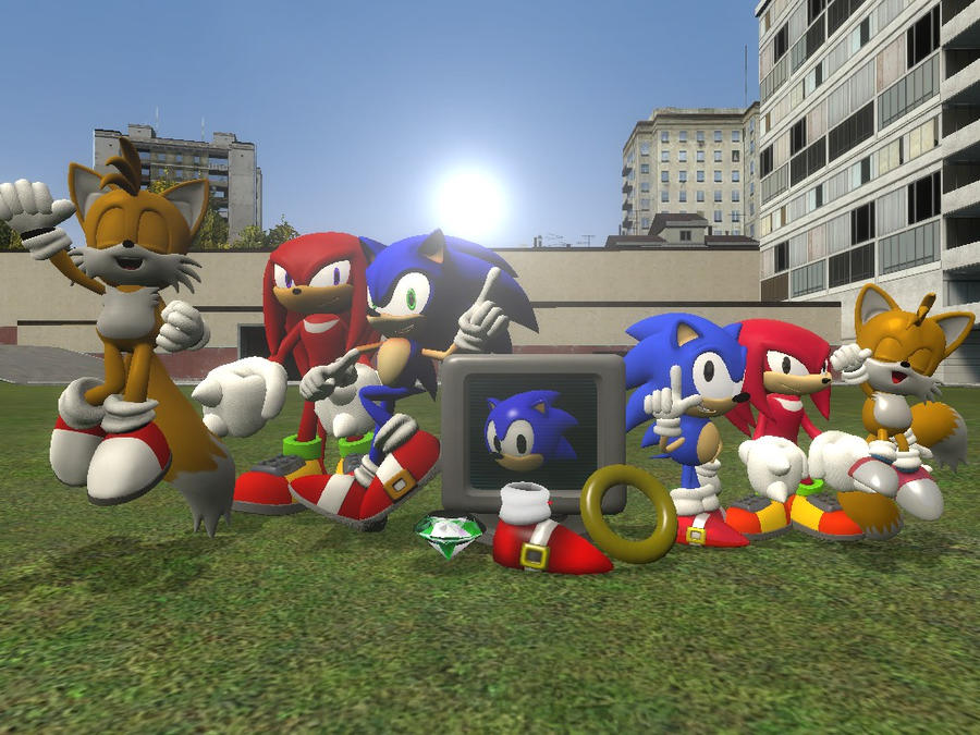 Sonic Garry's Mod Fan Art (REMAKE!) by SniperTheWolf on DeviantArt