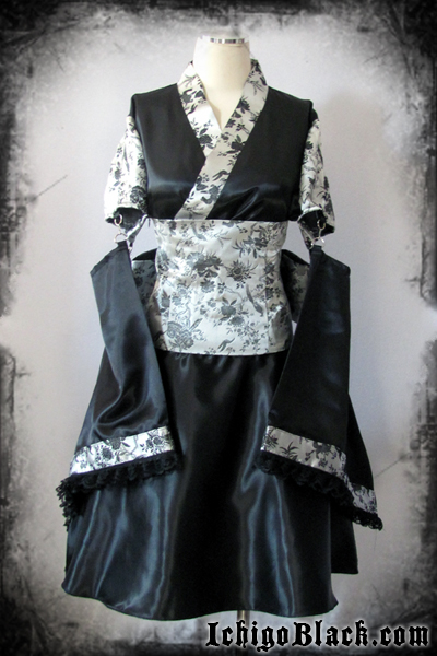 Elegant punk kimono set by funkyfunnybone