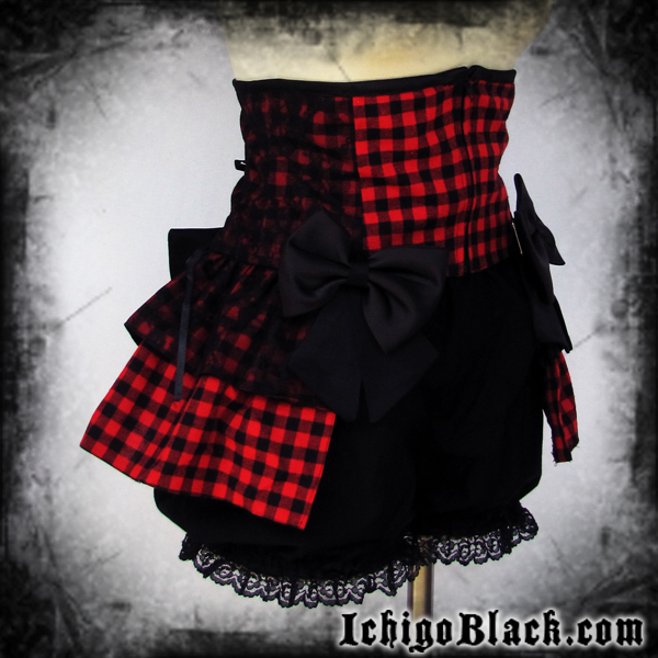 Kurai corset by funkyfunnybone