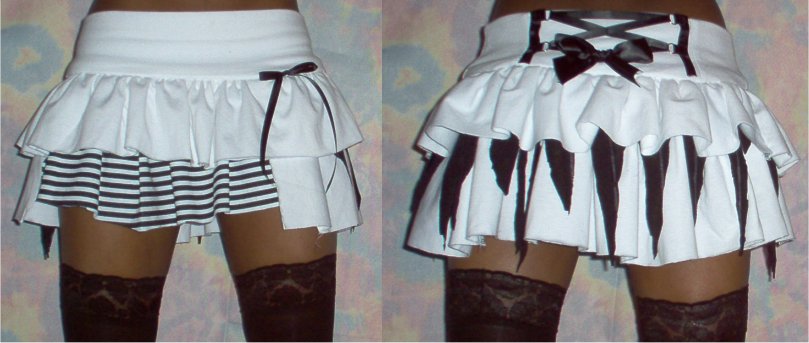 Rag-doll skirt