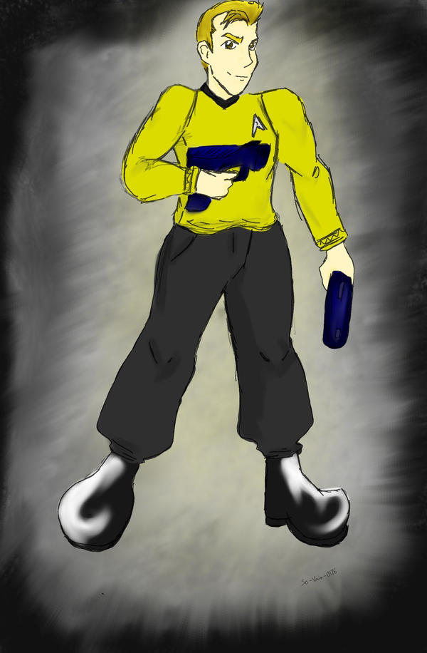 Cartoon Captain Kirk by So-Vain-0176 on DeviantArt