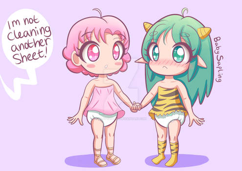 Baby Lum And Friend