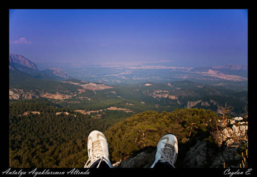 Antalya under my feet