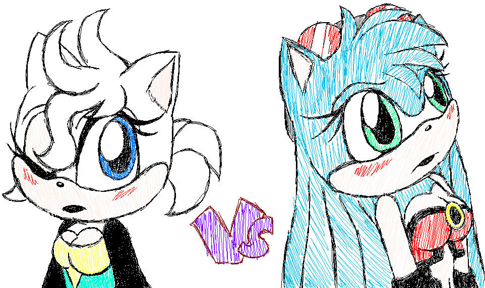 Shiroi Vs Becky by dudixluv on DeviantArt