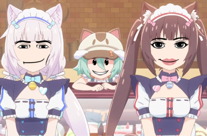 nekopara but with roblox faces by megaomega966 on DeviantArt