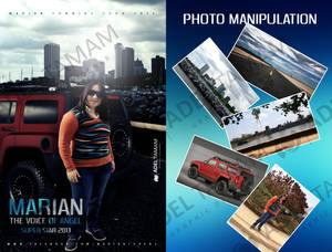 Photo manipulation Poster Marian 2013